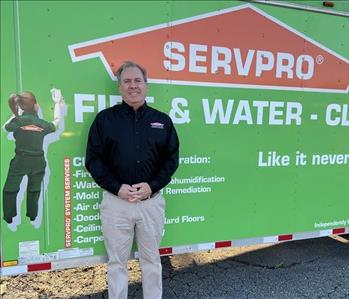Greg McAlister, team member at SERVPRO of Limestone and Lawrence Counties, Decatur