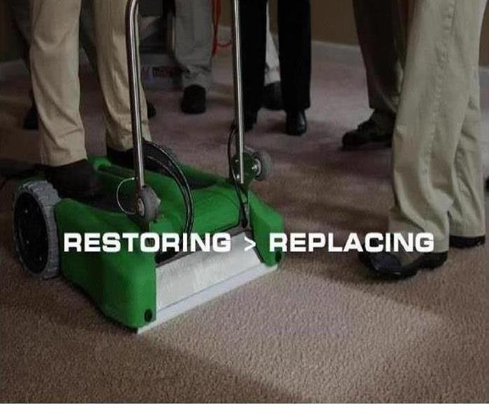 Stock Photo of SERVPRO Carpet Cleaning